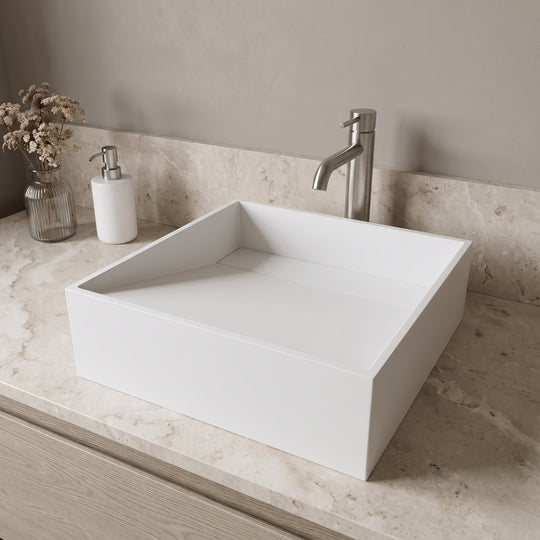 Starr Matte Stoneโข Vessel Bathroom Sink