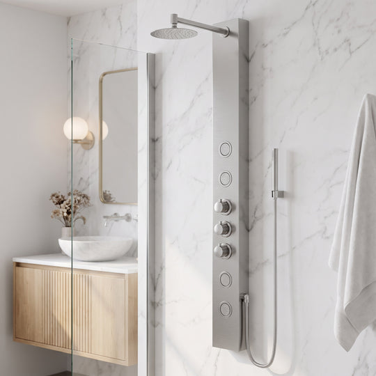 Elan Ellington 4-Jet Shower Panel System
