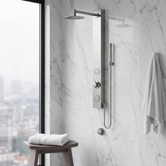 Meridian Retrofit 2-Jet Shower Panel System
