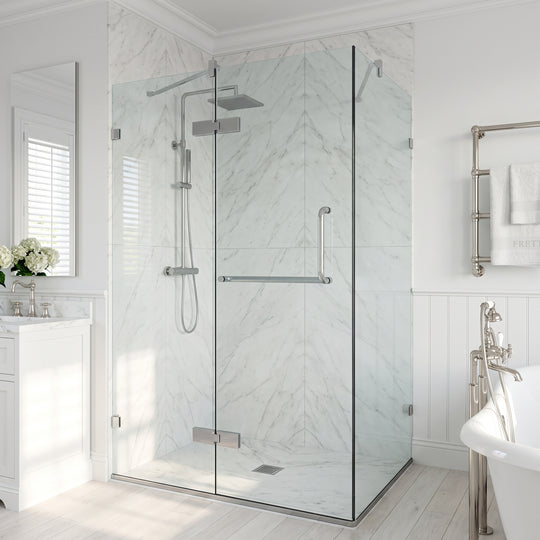 Monteray Frameless Square Shower Enclosure