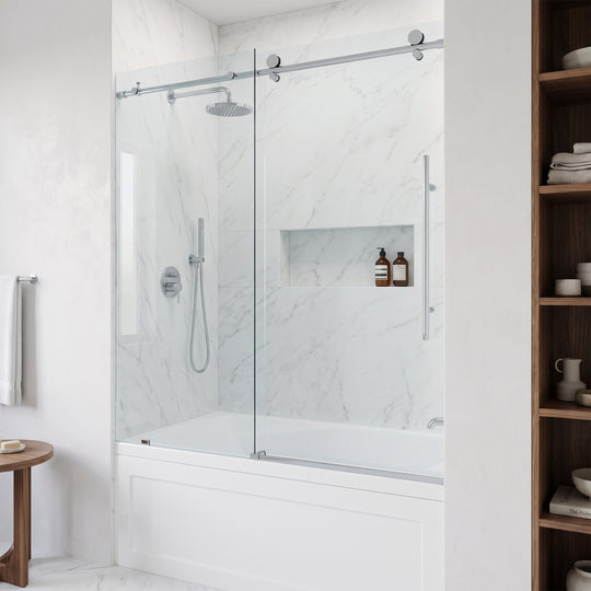 Elan E-Class Frameless Sliding Tub Door