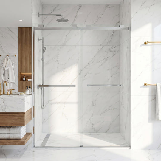 Houston Frameless Sliding Shower Door