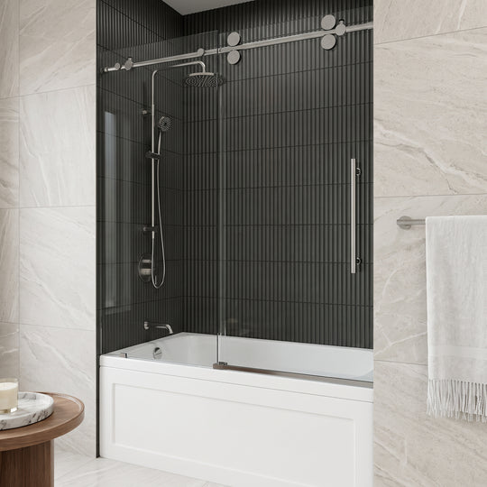 Elan Sliding Frameless Tub Door