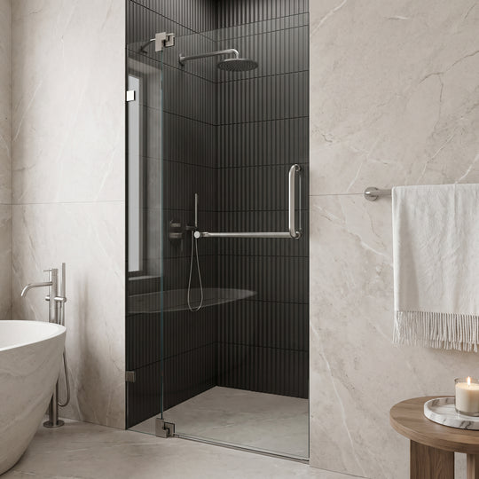 Pirouette Frameless Pivot Shower Door