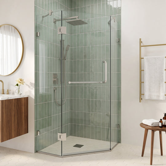 Piedmont Frameless Neo-Angle Shower Enclosure