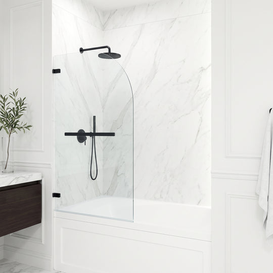 Orion Frameless Hinged Tub Door