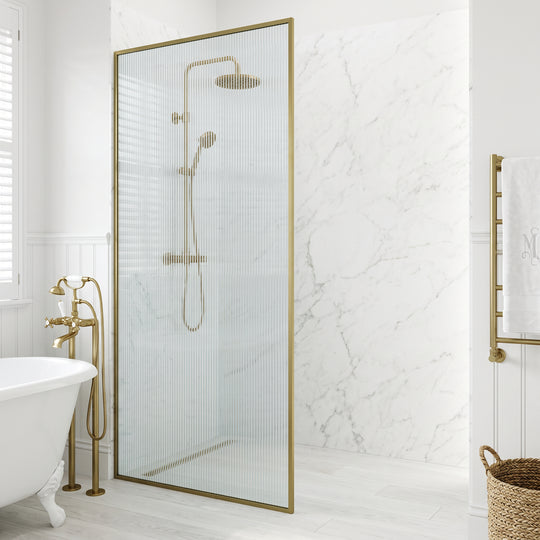 Meridian Framed Fixed Shower Screen