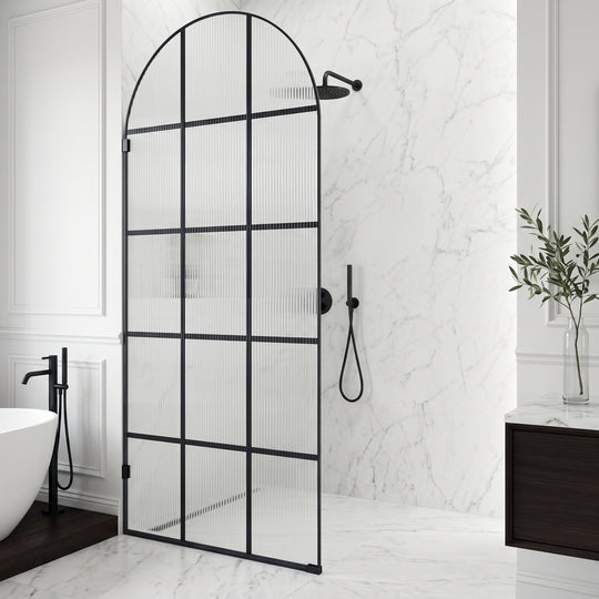 Arden Frameless Fixed Shower Screen