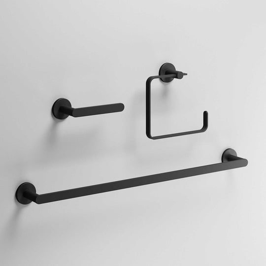 Arden 3-Piece Bath Hardware Set with 24 in. Towel Bar, Toilet Paper Holder, Hand Towel Holder