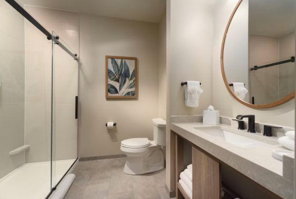 One Door, Two Finishes