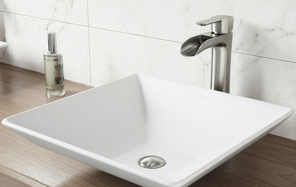Modern Stone Vessel Sinks: VIGO Matte Stone™ & Concreto Stone™ Designs that Redefine Luxury