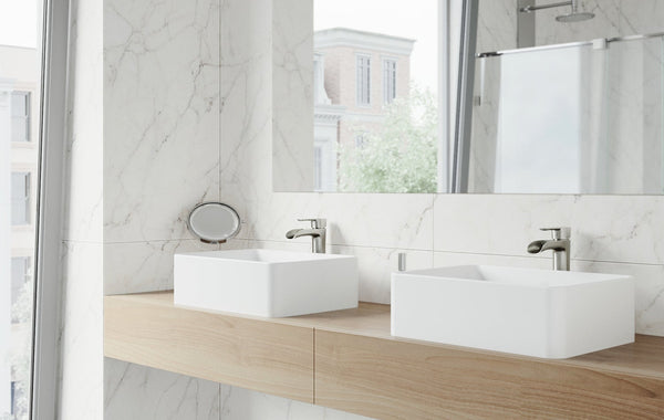 Round vs Rectangular Bathroom Sinks: Best Options for Small Spaces