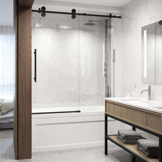 Optimizing Your Space: How the VIGO Elan Frameless Sliding Shower Door Offers Precision Adjustability