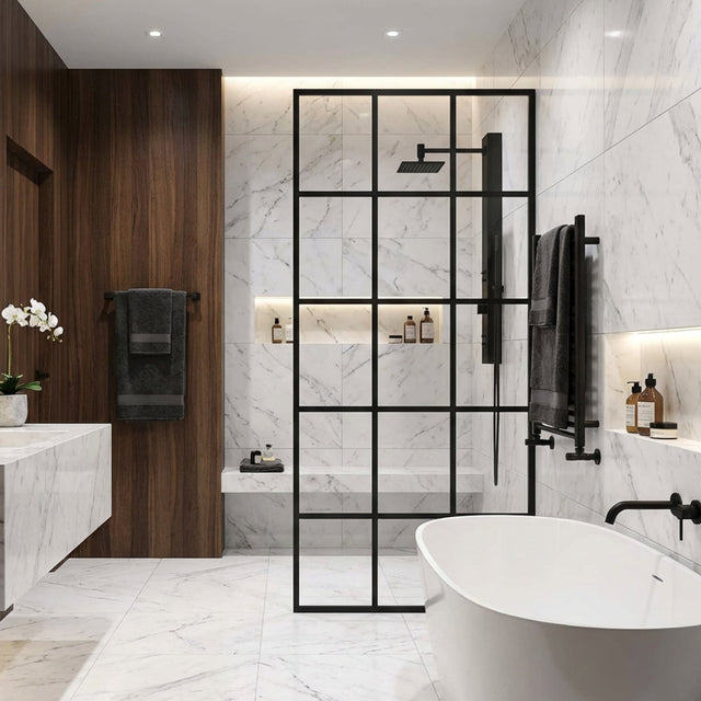 Matte Black vs. Chrome: Choosing the Right Finish for Your VIGO Shower Door Ensemble