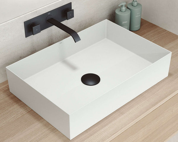 Matte Stone vs. Ceramic: what "solid surface" really means