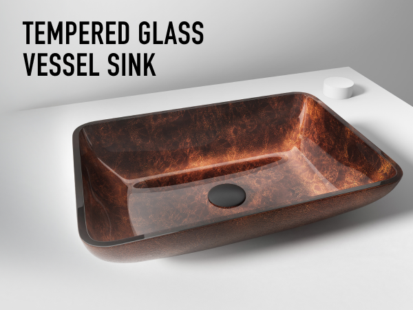 Sottile Rectangular Glass Vessel Sink video thumbnail