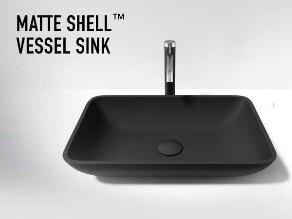Noma  MatteShell™ Rectangular Glass Vessel Sink video thumbnail