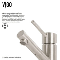 Noma Single Hole Bathroom Faucet
