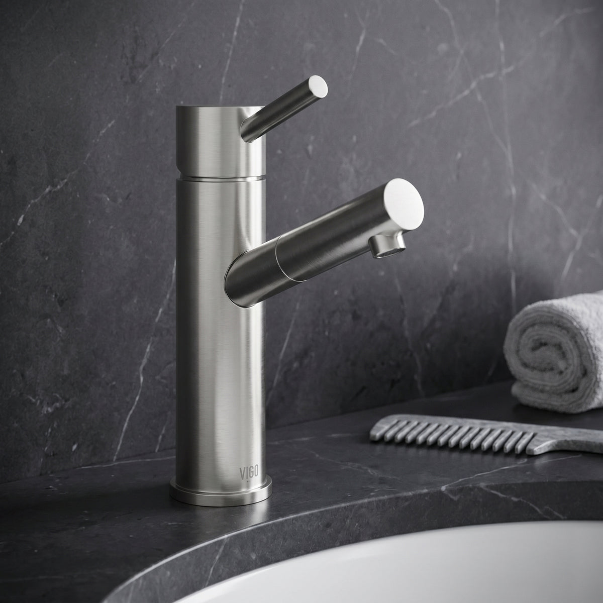 Noma Single Hole Bathroom Faucet