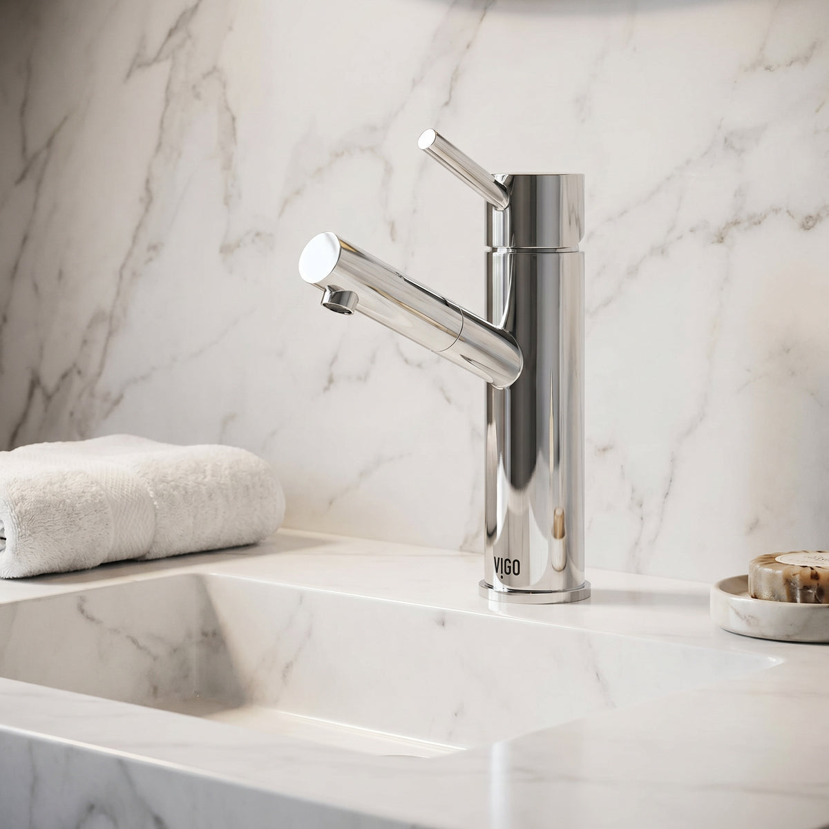Noma Single Hole Bathroom Faucet