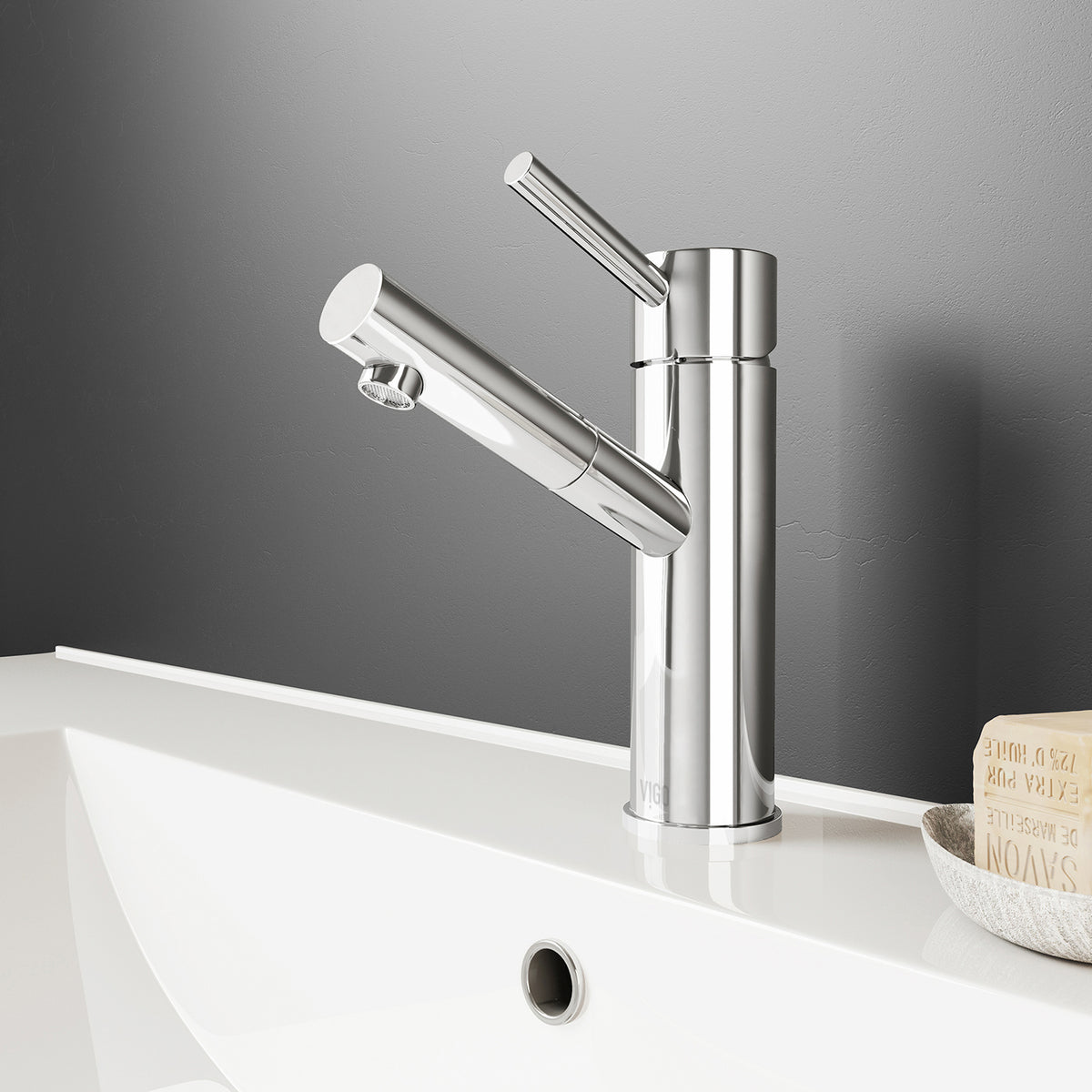 Noma Single Hole Bathroom Faucet