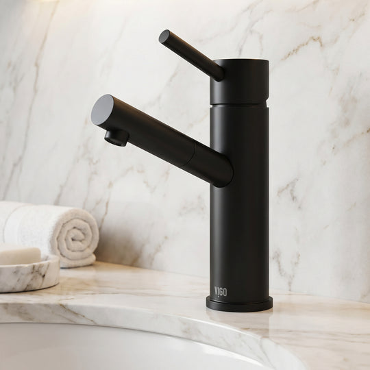Noma Single Hole Bathroom Faucet