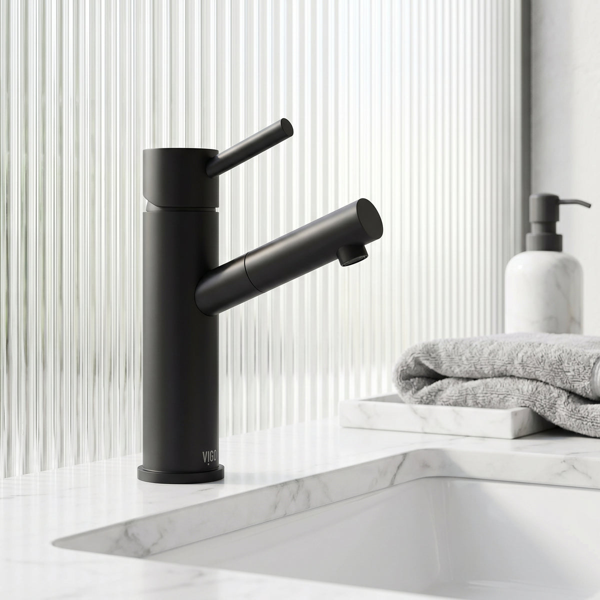 Noma Single Hole Bathroom Faucet