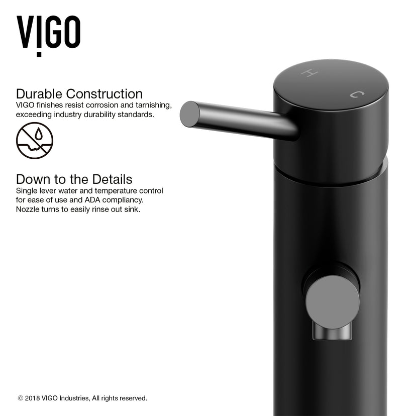 Noma Single Hole Bathroom Faucet