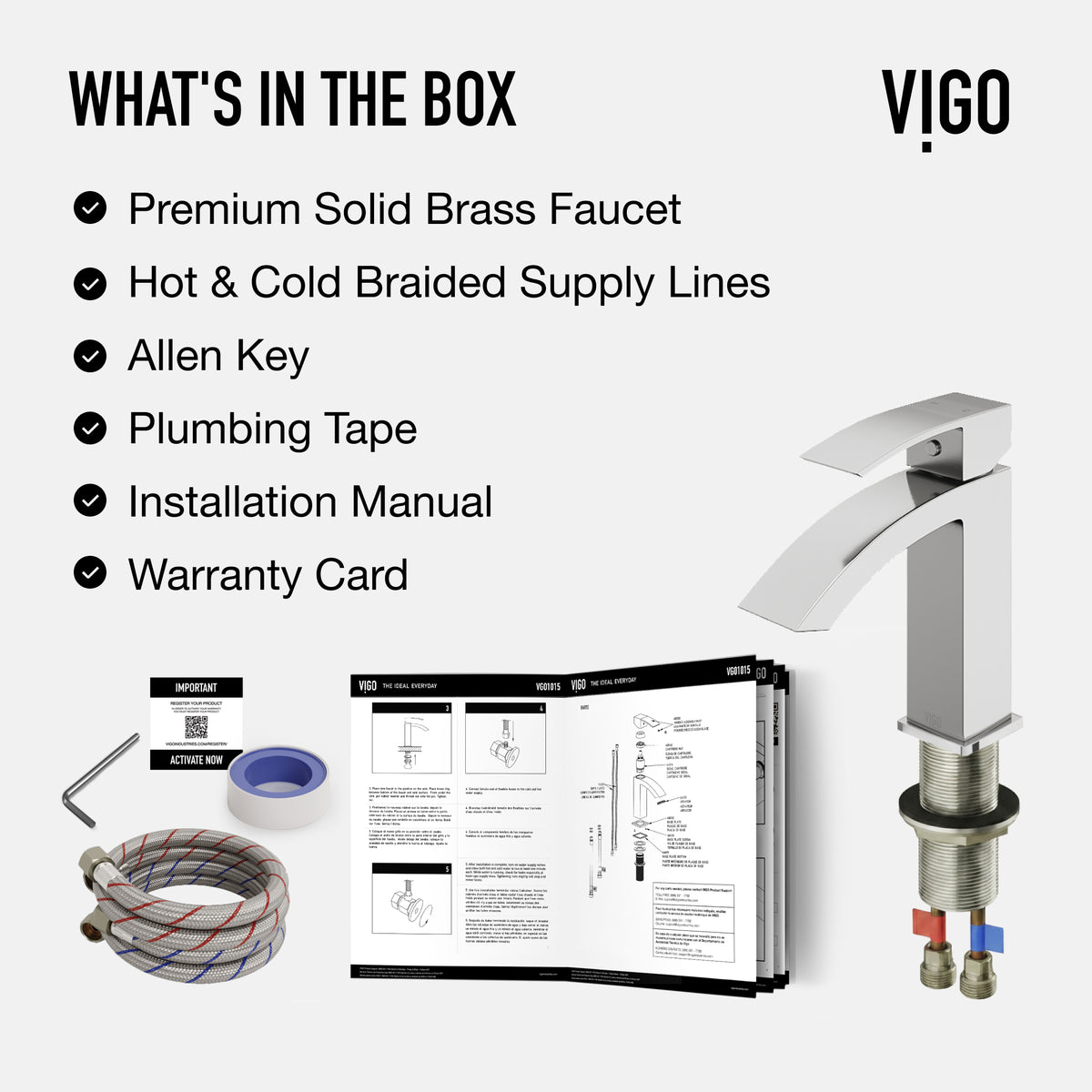 Satro Single Hole Bathroom Faucet