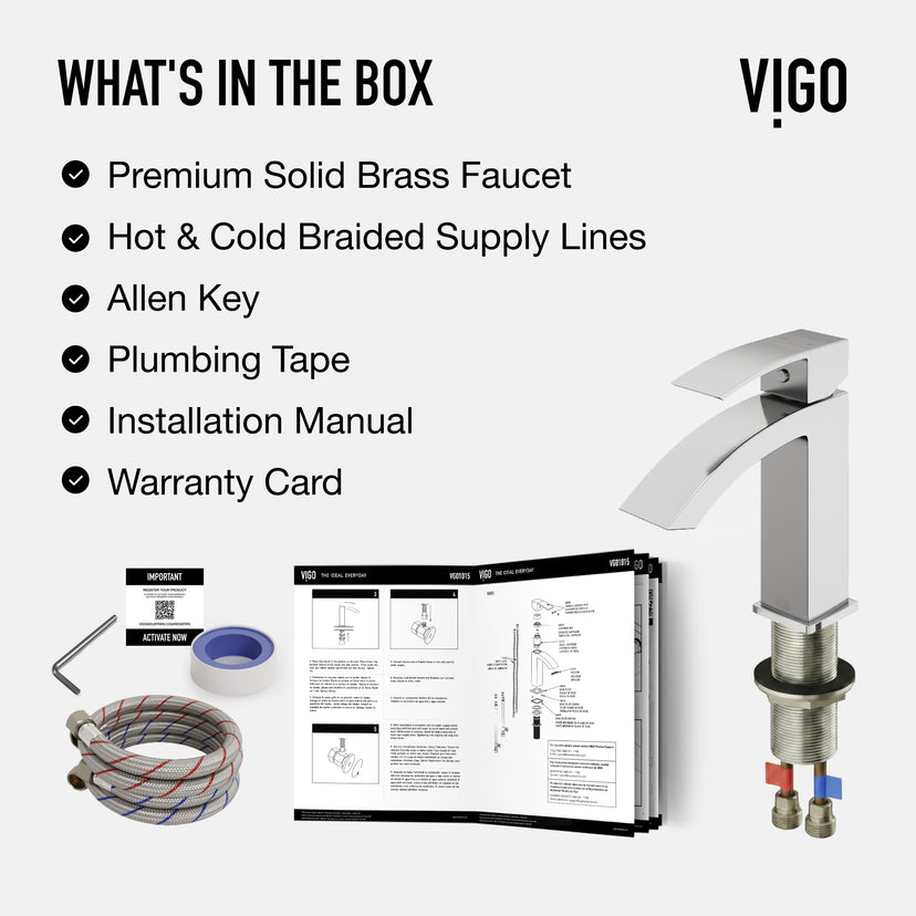 Satro Single Hole Bathroom Faucet