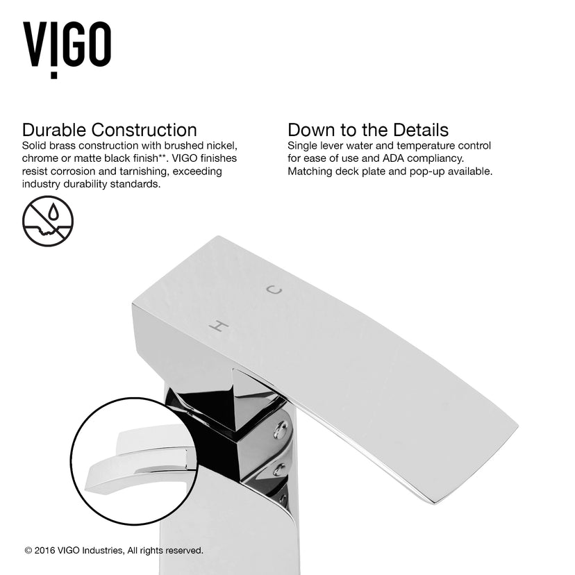 Satro Single Hole Bathroom Faucet