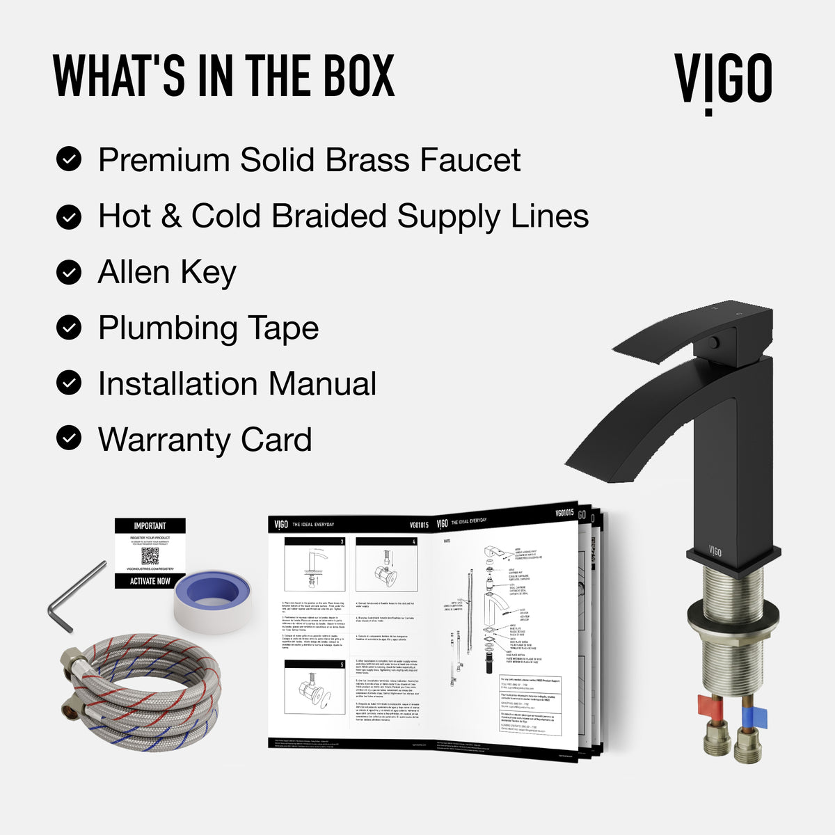 Satro Single Hole Bathroom Faucet