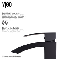 Satro Single Hole Bathroom Faucet