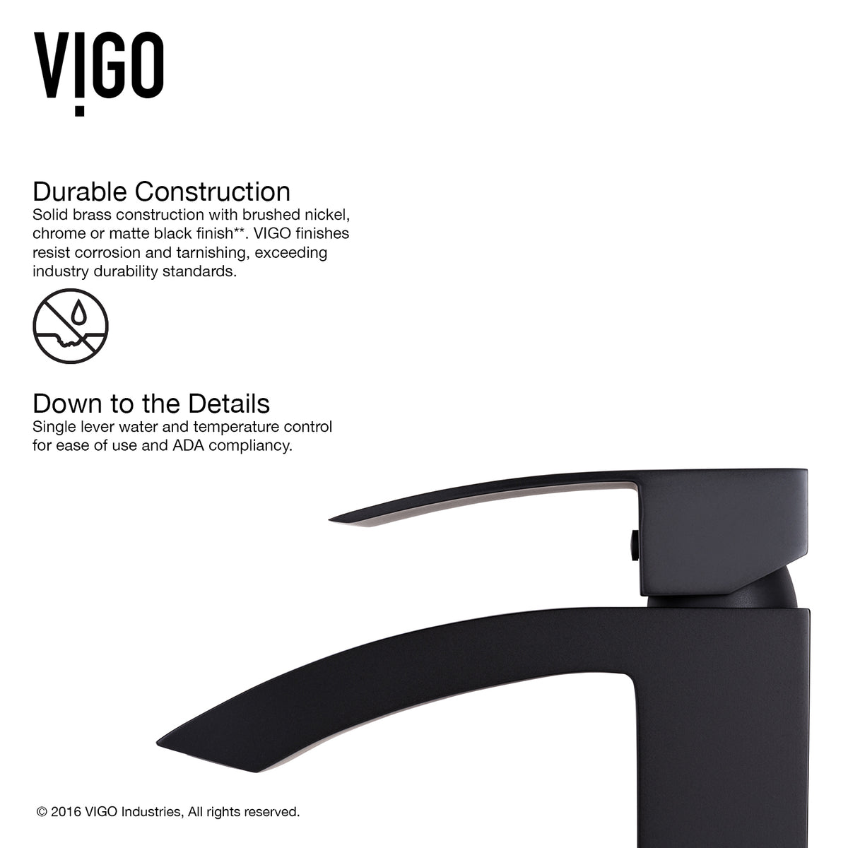 Satro Single Hole Bathroom Faucet