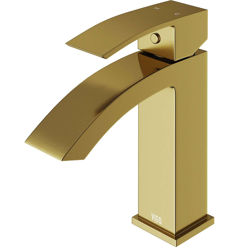 Low flow single hole faucet with corrosion-resistant brass construction