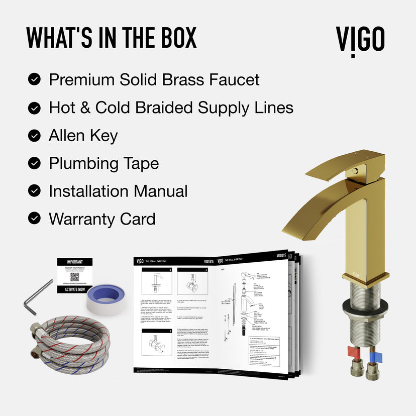 Satro Single Hole Bathroom Faucet