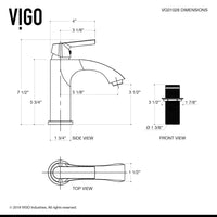 Penela Single-Hole Bathroom Faucet in Matte Black