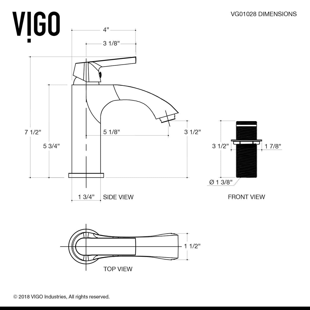 Brass deck-mounted faucet with high arc spout and low flow ceramic disc technology