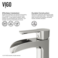 Paloma Single Hole Bathroom Faucet