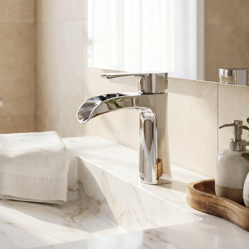 Paloma Single Hole Bathroom Faucet