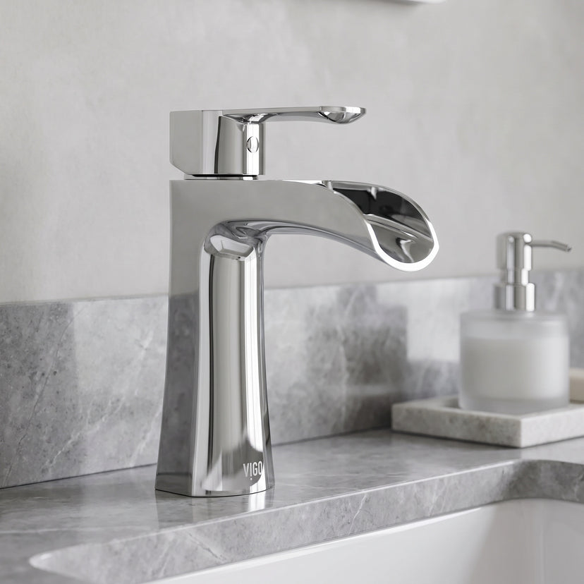 Paloma Single Hole Bathroom Faucet