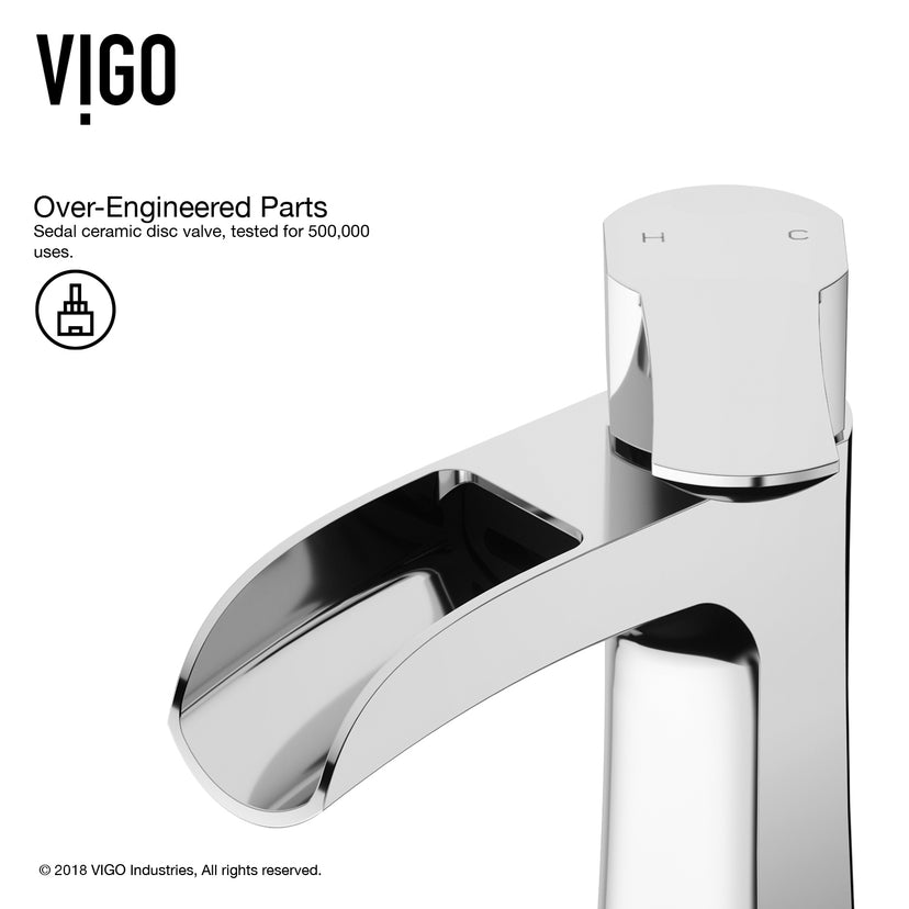 Paloma Single Hole Bathroom Faucet