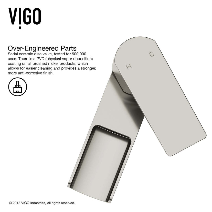 Contemporary lever handle faucet with corrosion resistant brass material