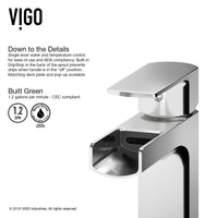 Amada Single Hole Bathroom Faucet