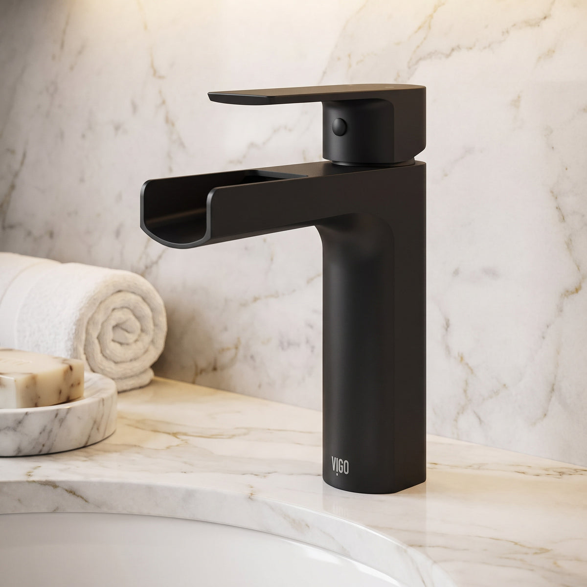 Amada Single Hole Bathroom Faucet