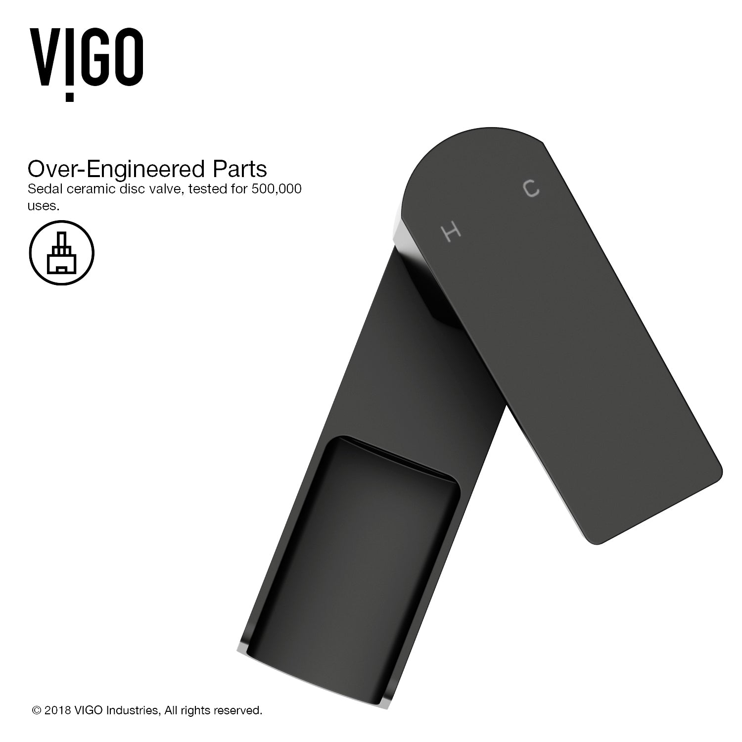 Contemporary lever handle faucet with tarnish resistant brass material