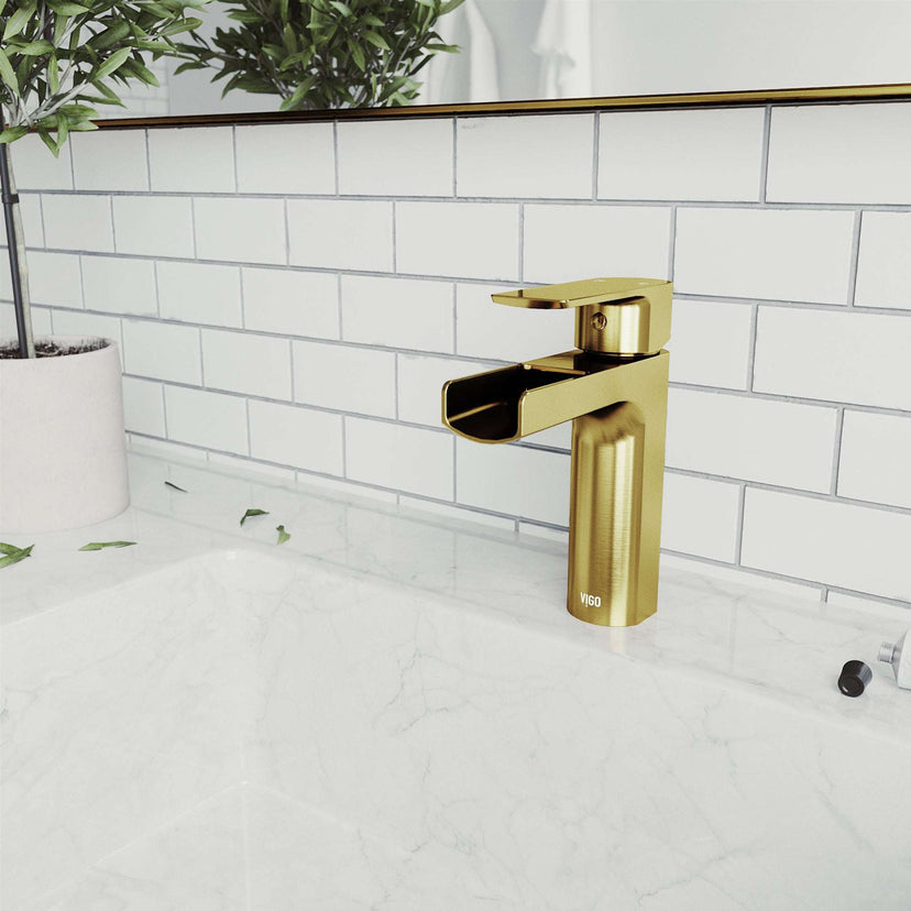 Low lead certified bathroom faucet with drip free ceramic disc cartridge