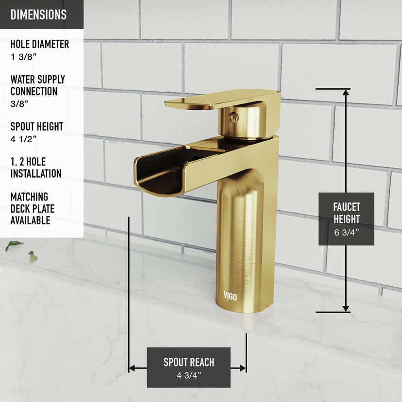 Deck mounted single hole faucet featuring hot cold indicators and low flow