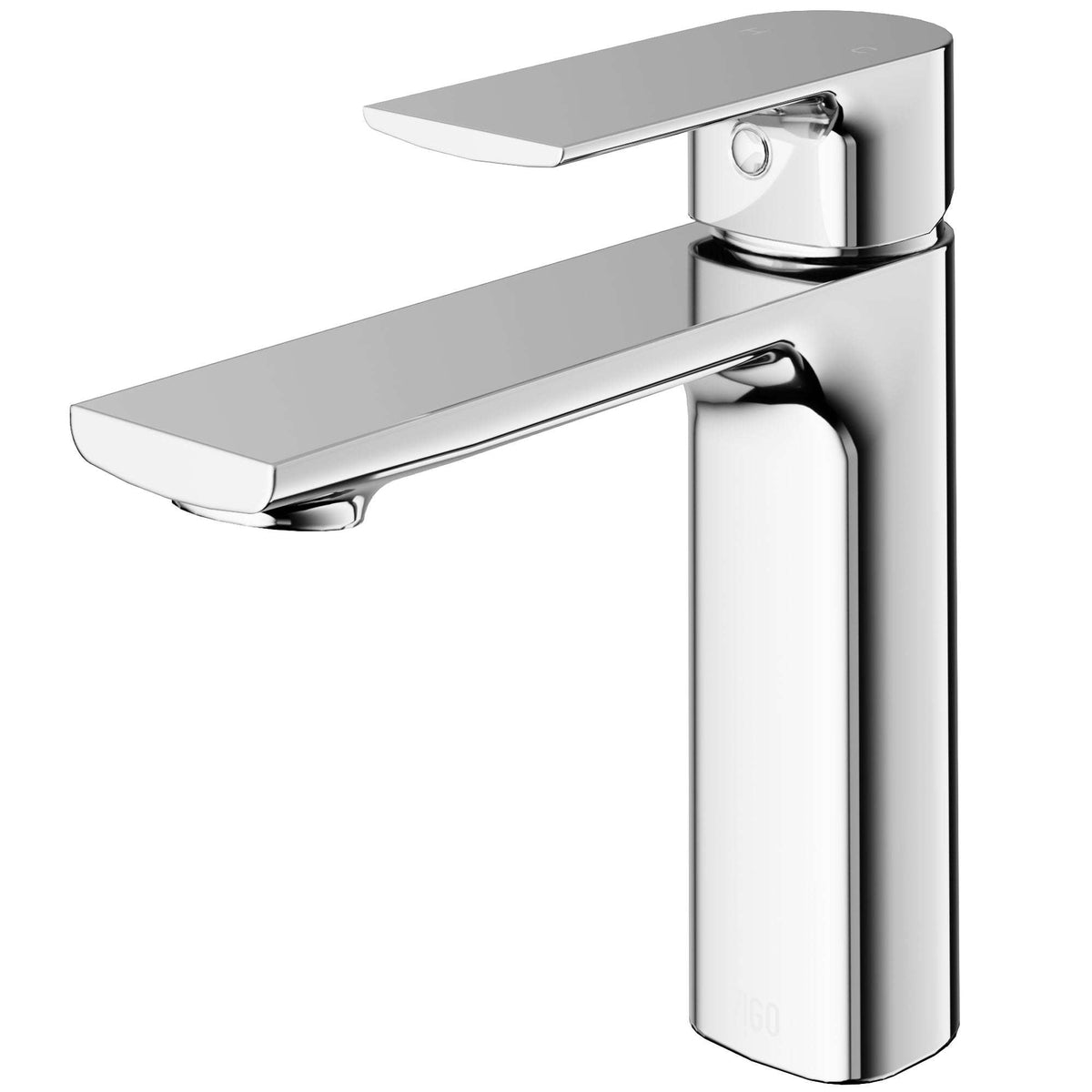 Chrome faucet with fingerprint-resistant surface and ceramic disc cartridge