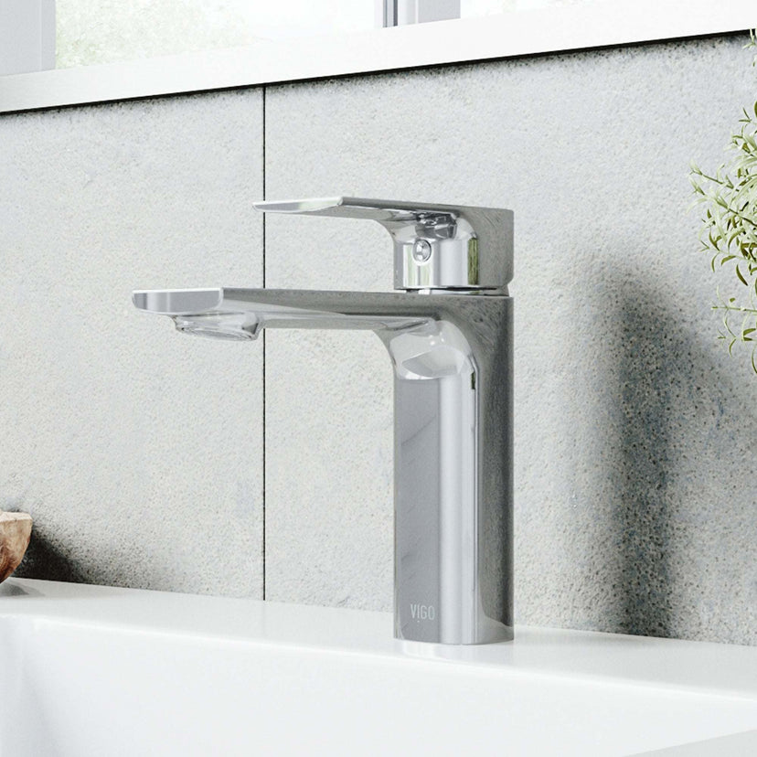Chrome faucet with NPSM threads and compression connection